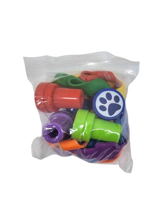 Piezas multicolor para actividades de arte