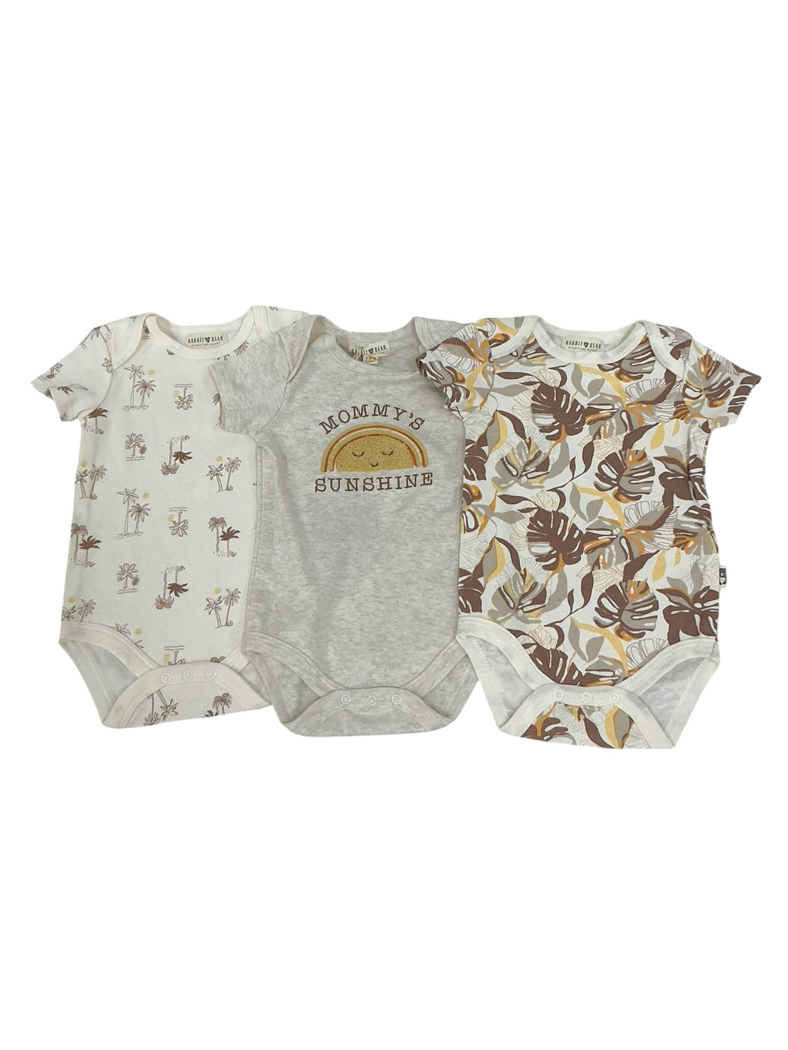 Set de bodys para bebé 3-6M (RABBIT + BEAR)