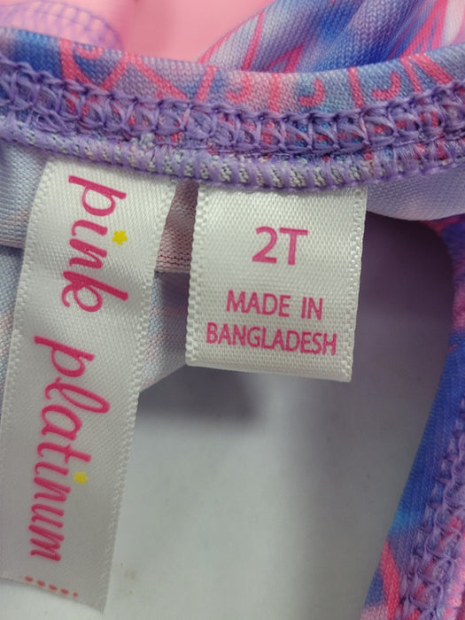 Traje de baño para niñ@ 2T (PINK PLATINUM)
