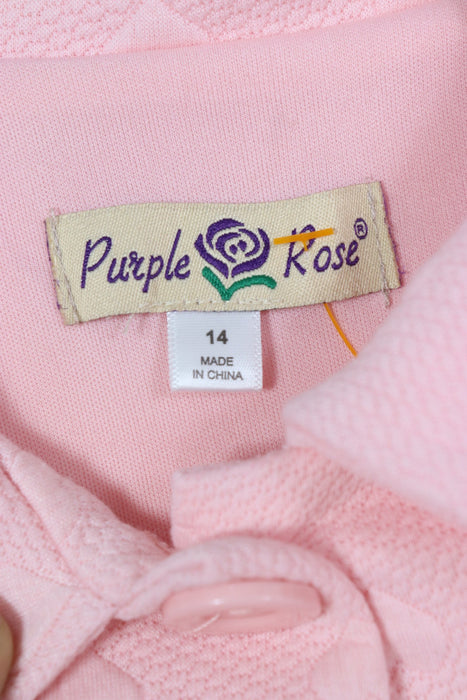 Abrigo para niñ@ 14 (PURPLE ROSE)