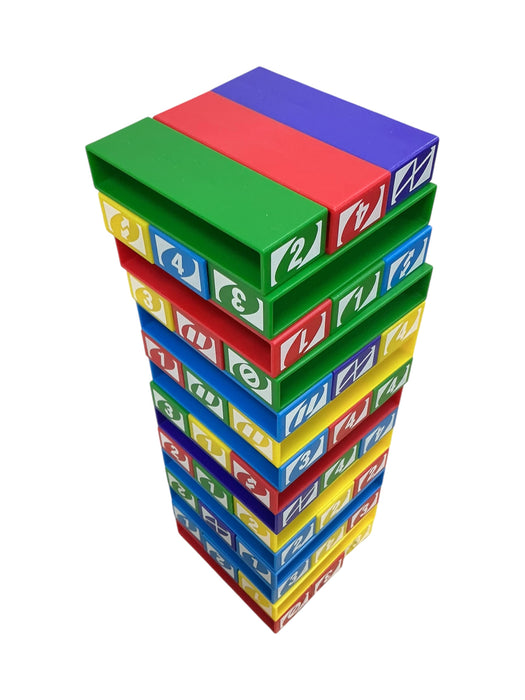 Juego de torre de bloques (UNO)