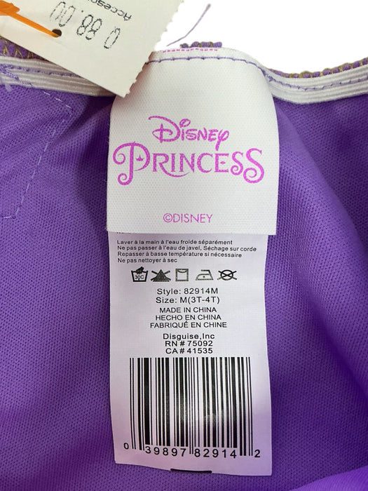 Disfraz de Rapunzel para niña 3T (DISNEY)