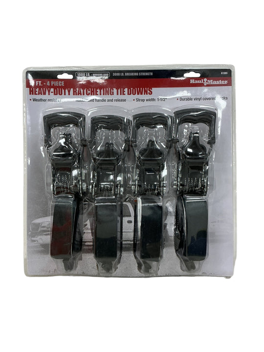 Set de correas con matraca (HAUL MASTER)