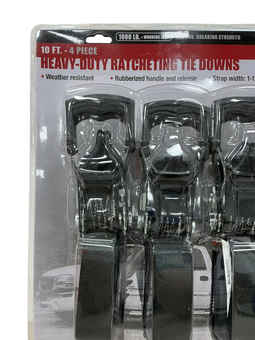 Set de correas con matraca (HAUL MASTER)