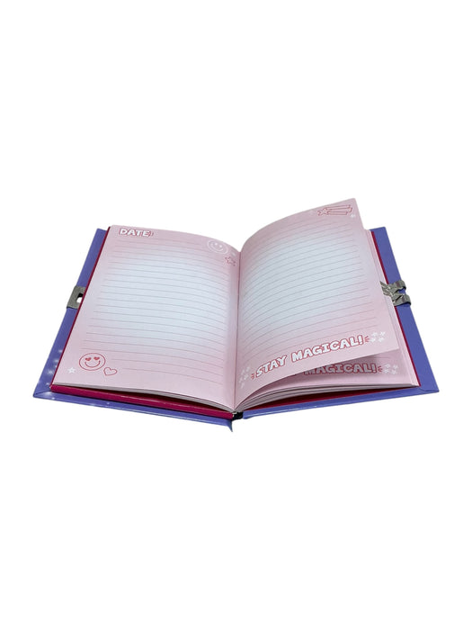 Diario con luz y candado (JUST MY STYLE)