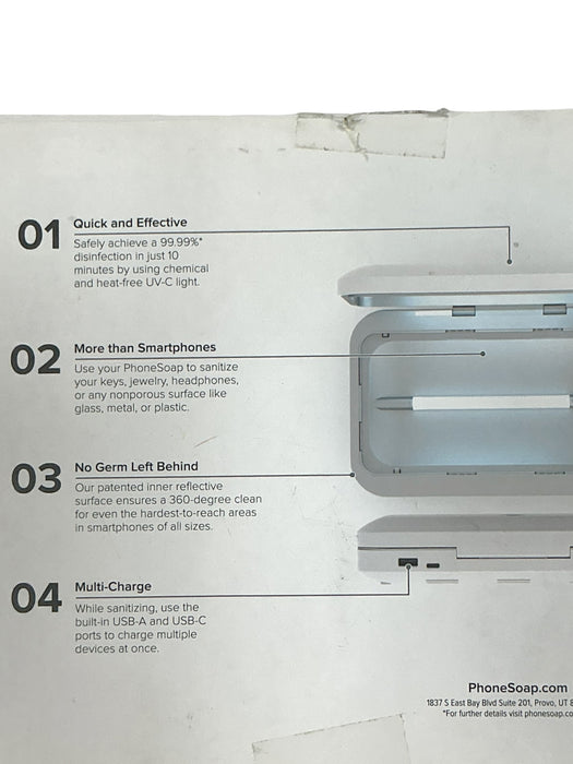 Estuche esterilizador (PHONESOAP)