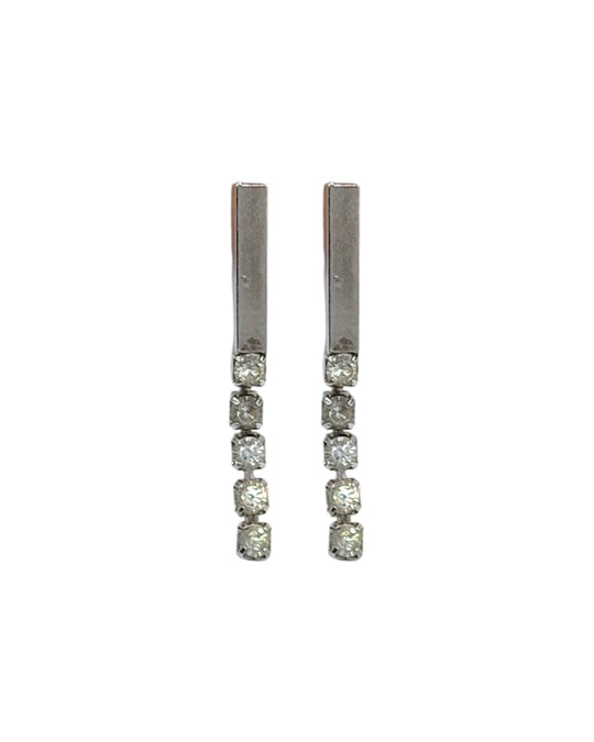 Aretes de plata
