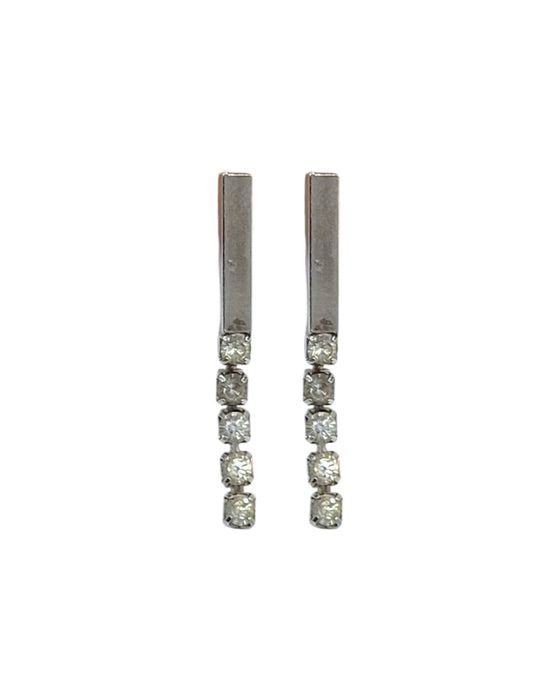 Aretes de plata