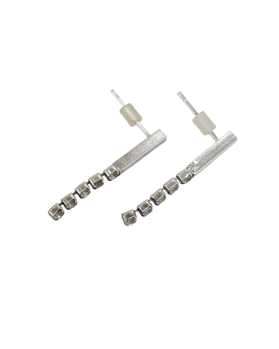 Aretes de plata