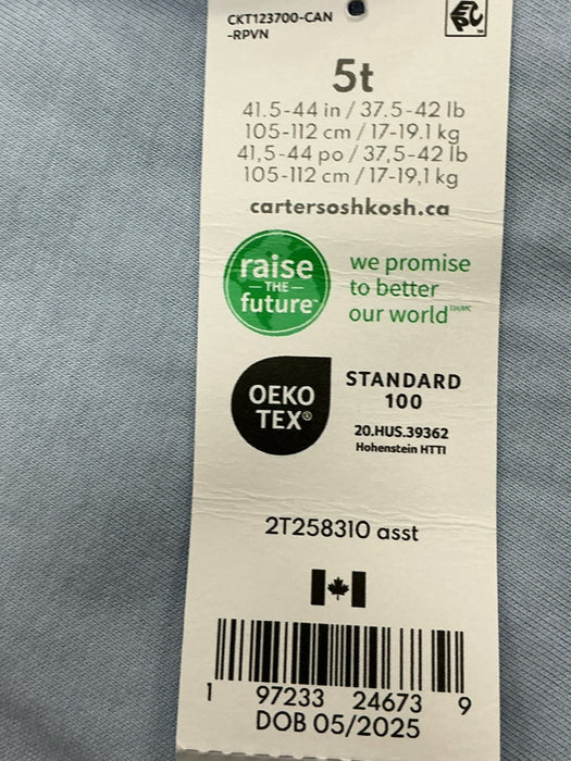 Vestido para niña 5T (CARTER'S)