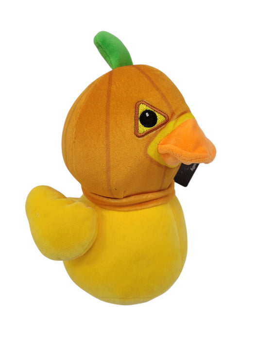 Peluche de pato con calabaza