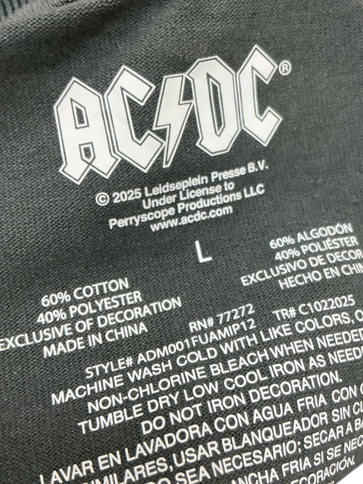 Playera L (AC/DC)