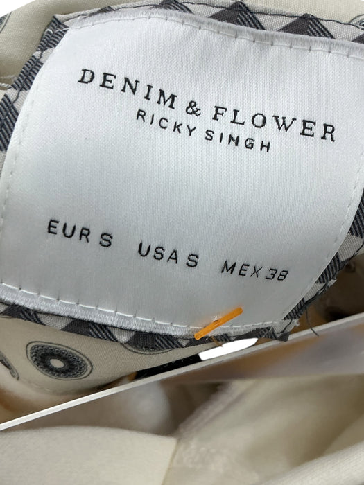 Sudadero S (DENIM & FLOWER)