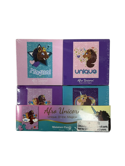Set de rompecabezas y monedero (AFRO UNICORN)