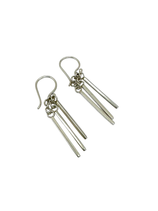 Aretes de plata