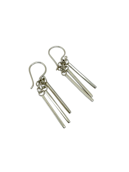 Aretes de plata