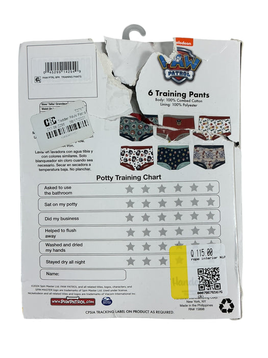 Set de ropa interior para niñ@ (PAW PATROL)