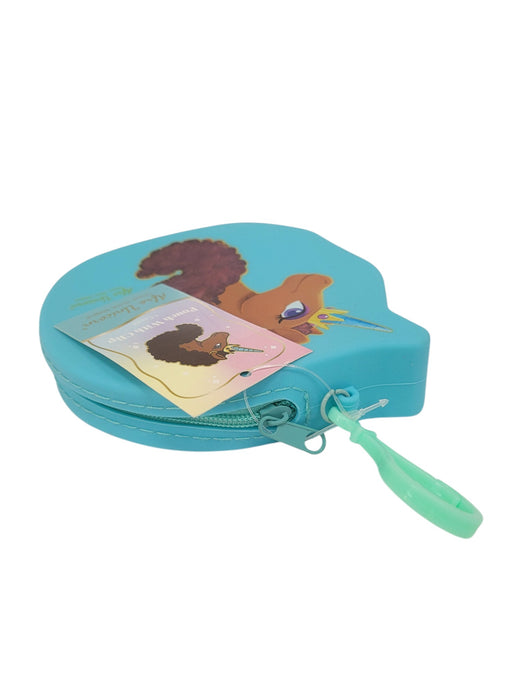 Set de mini rompecabezas y monedero (AFRO UNICORN)