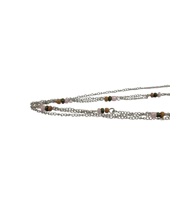 Collar y aretes de fantasía (PAPARAZZI)