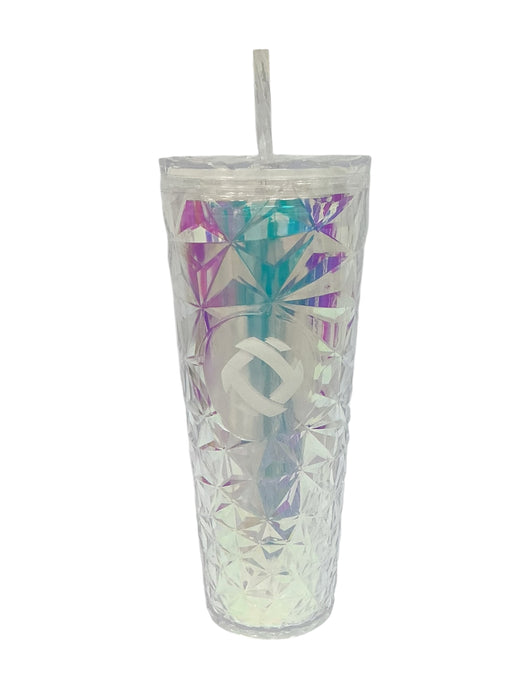 Vaso con pajilla