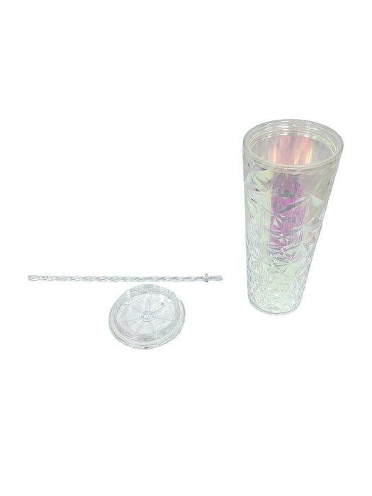 Vaso con pajilla