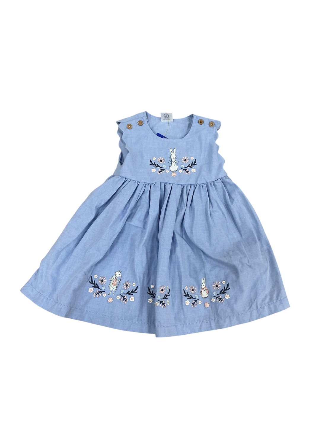 Vestido para bebé 12 (PETER RABBIT)