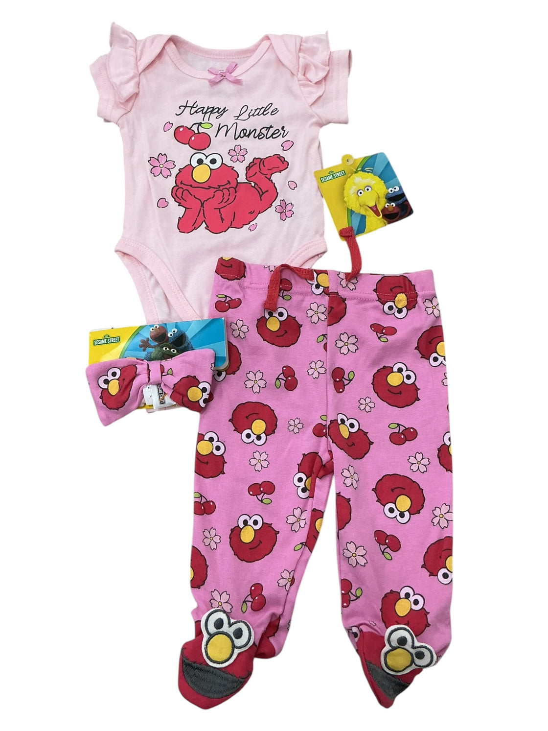Conjunto para bebé 0-3M (SESAME STREET)