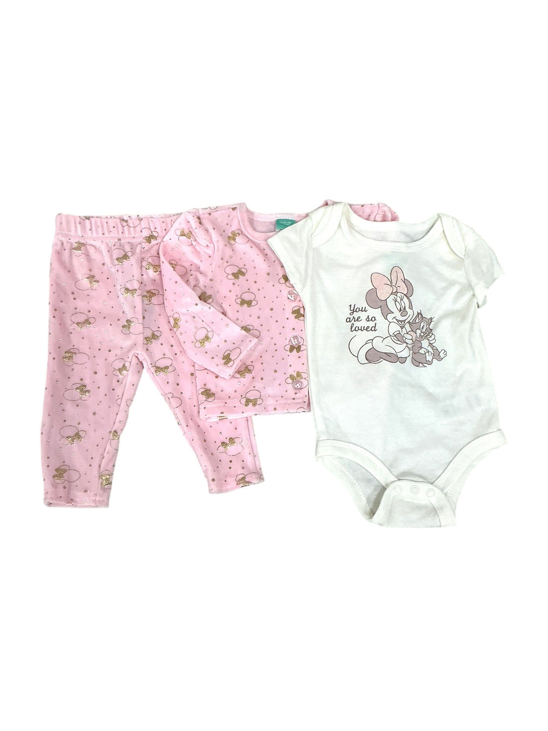 Conjunto para niña 0/3M (DISNEY)