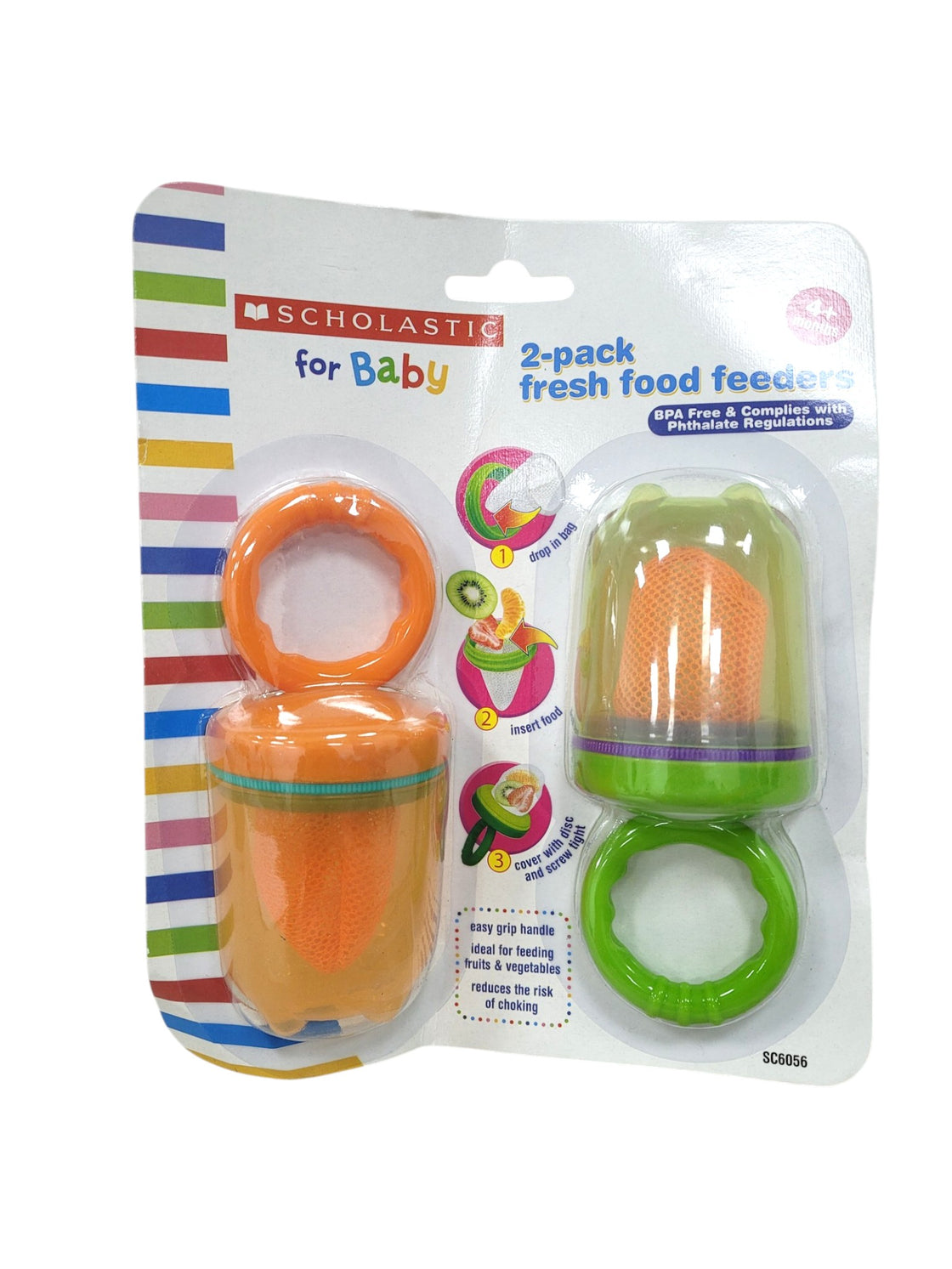 Dúo de alimentadores para bebé (SCHOLASTIC)