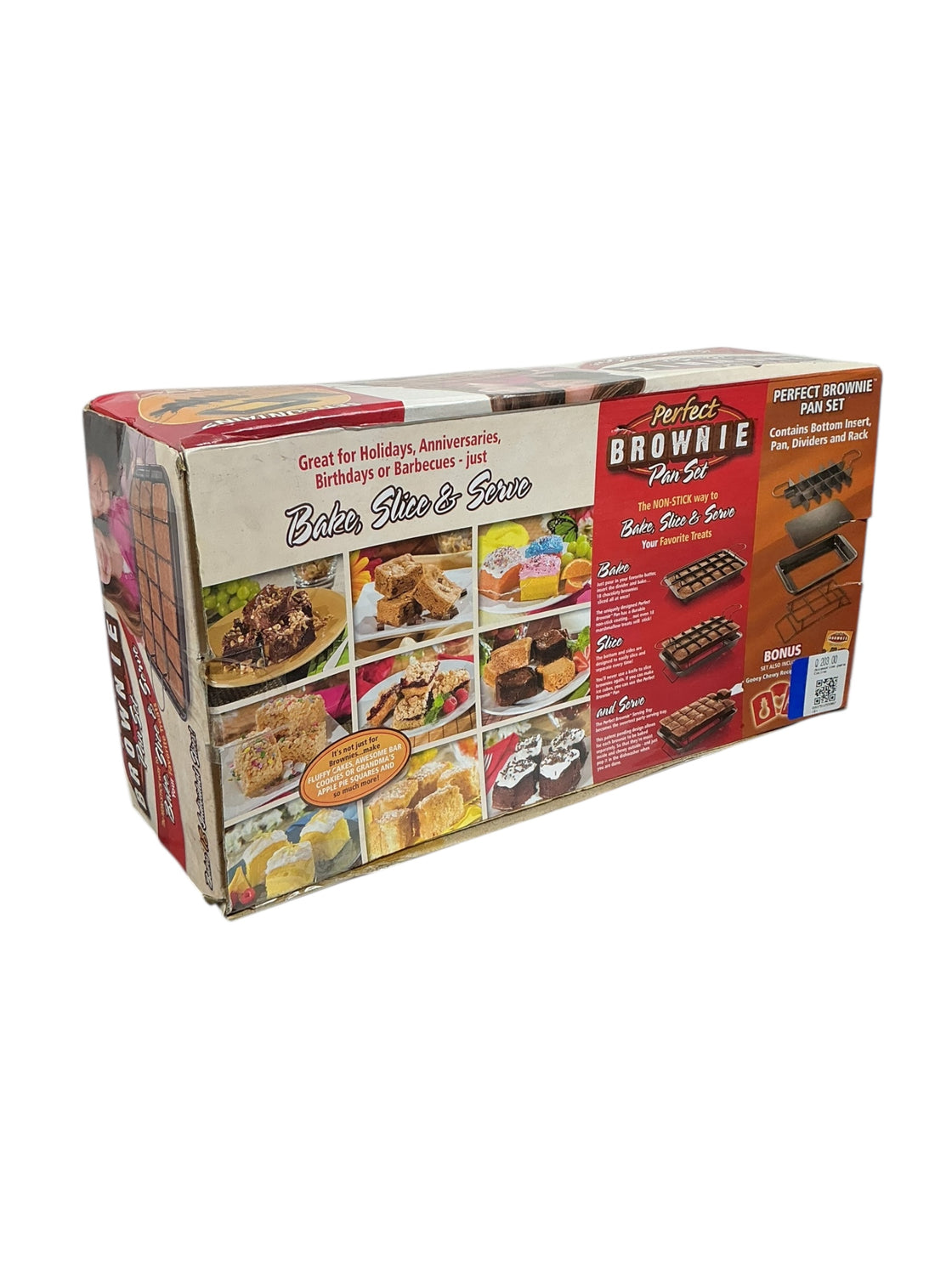 Set de moldes para brownie