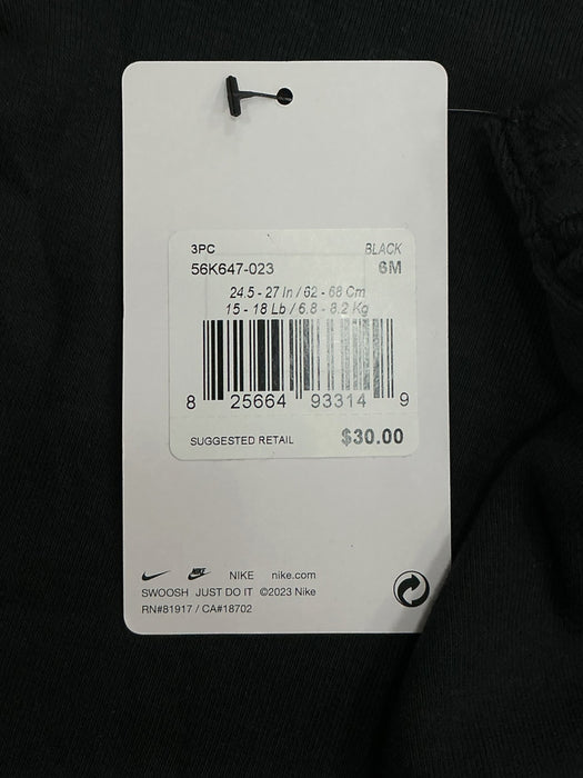 Bodys para bebé 6M (NIKE)