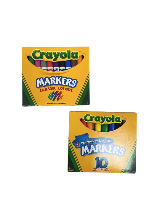Set de marcadores (CRAYOLA)
