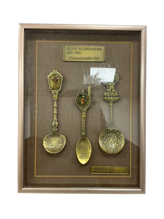Cucharas commemorativas Seul 1988 (JUEGOS OLIMPICOS)