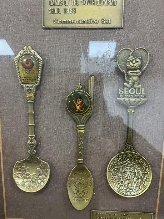 Cucharas commemorativas Seul 1988 (JUEGOS OLIMPICOS)