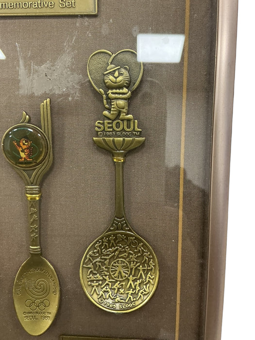 Cucharas commemorativas Seul 1988 (JUEGOS OLIMPICOS)