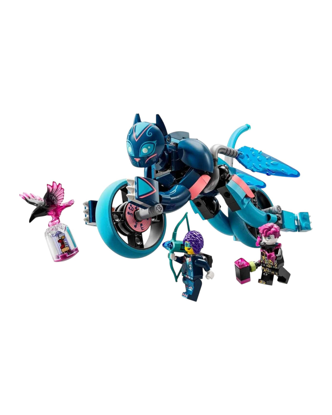 Moto felina de Zoey (LEGO)