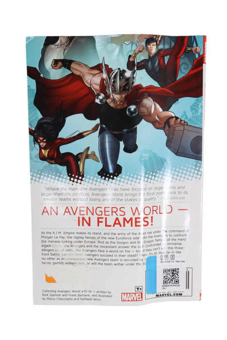 Comics Avengers World in flames (MARVEL)