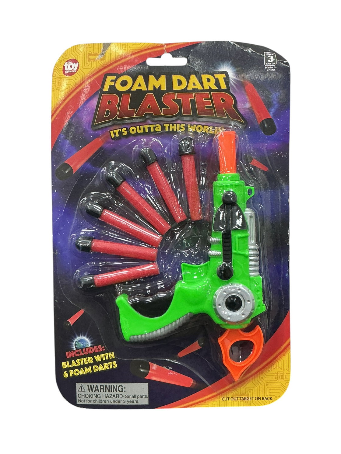 Mini pistola de dardos (THE TOY NETWORK)