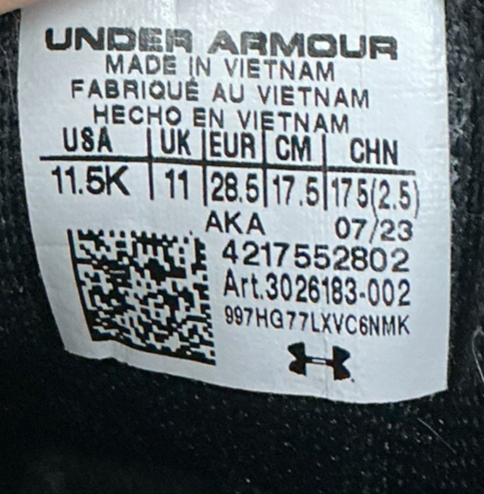 Tenis para niño 11.5K (UNDER ARMOUR)