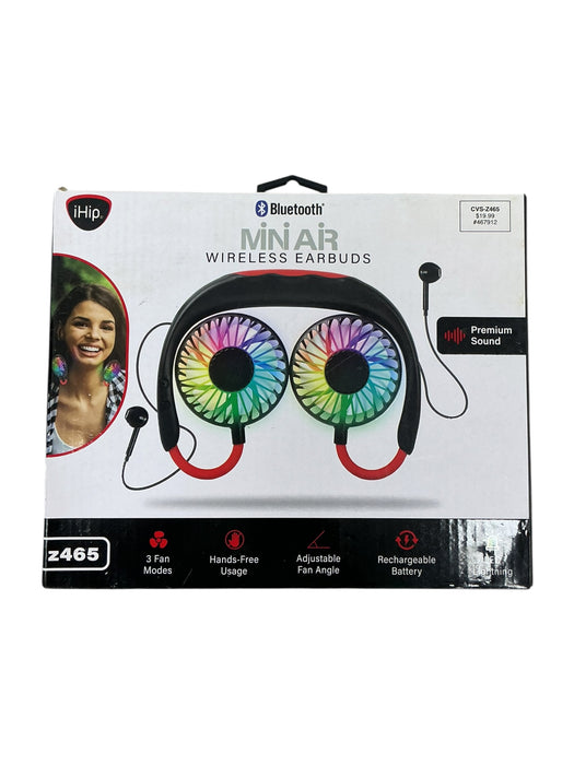 Ventilador de cuello con audífonos (IHIP)