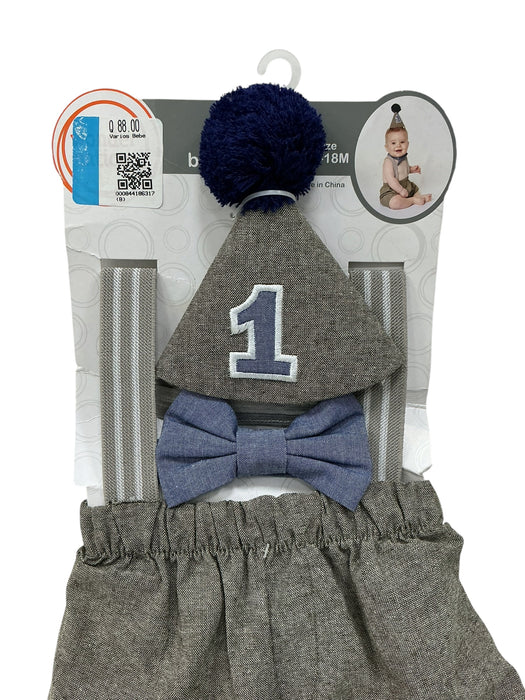 Set de cumpleaños para bebé 12-18M (WONDER NATION)