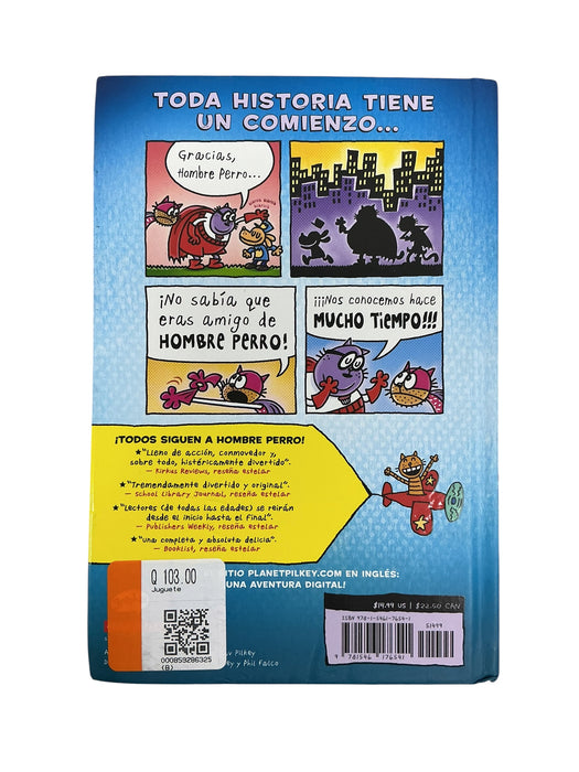 Libro Hombre Perro (SCHOLASTIC)
