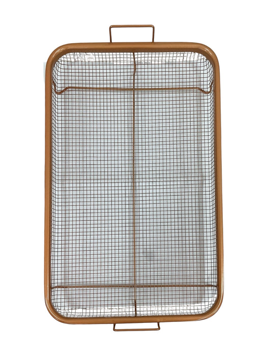 Set de bandeja y canasta para horno (COPPER CHEF PRO)