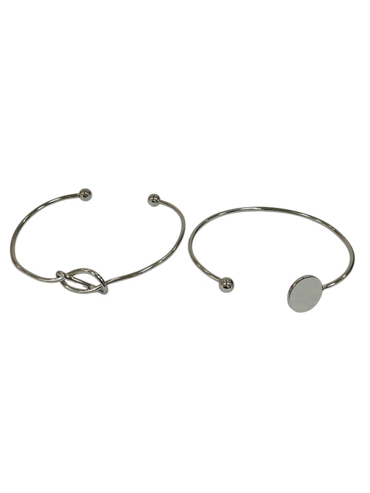 Dúo de pulseras de fantasía