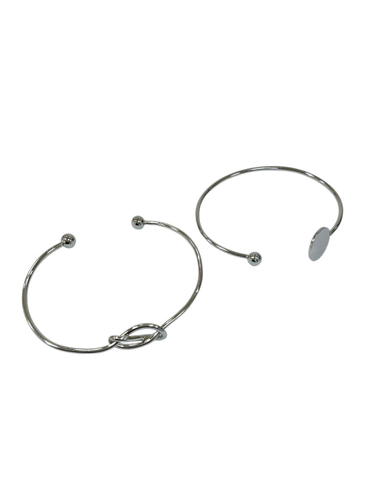 Dúo de pulseras de fantasía