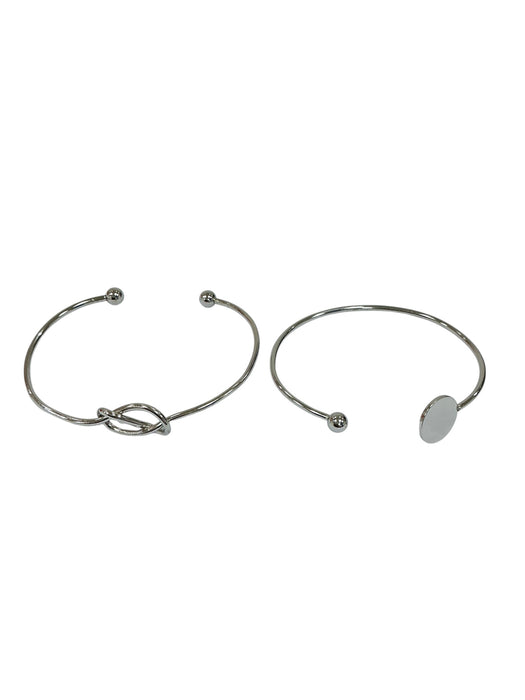 Dúo de pulseras de fantasía