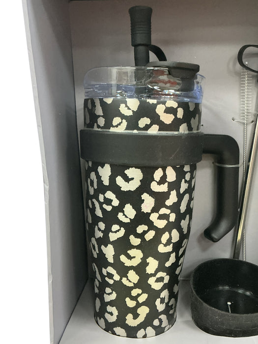 Vaso térmico de 30 oz con accesorios en su caja