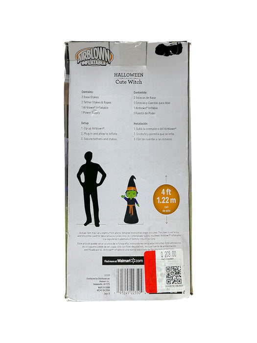 Inflable de bruja  (AIRBLOWN)