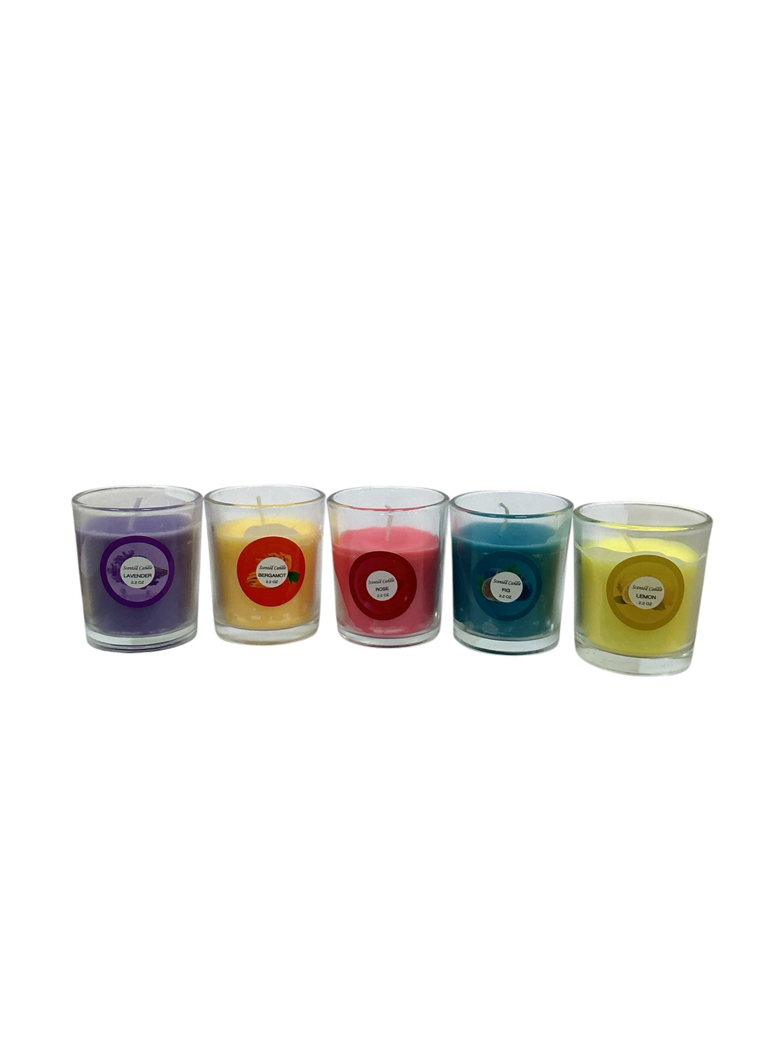 Set de velas aromáticas