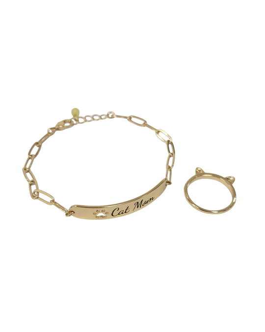 Pulsera y Anillo de Fantasía